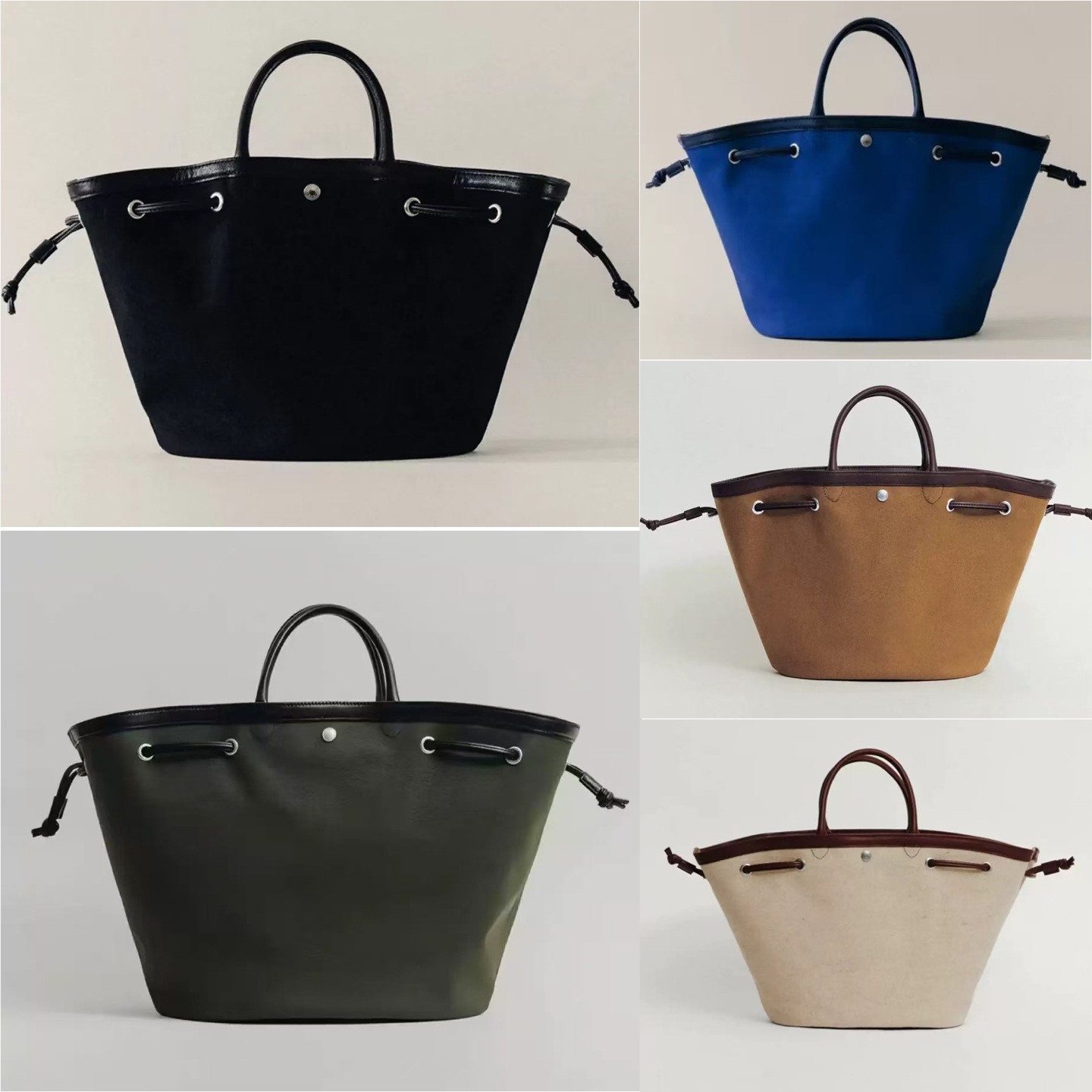 Cross-border Korean new model tout niche design handbag yest high-quality tote bag canvas basket bag for women