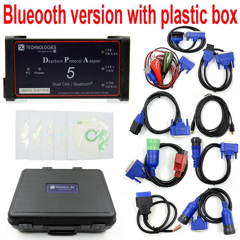 带蓝牙DPA5 Truck Diagnostic Tool卡车检测仪or NEXIQ USB LINK