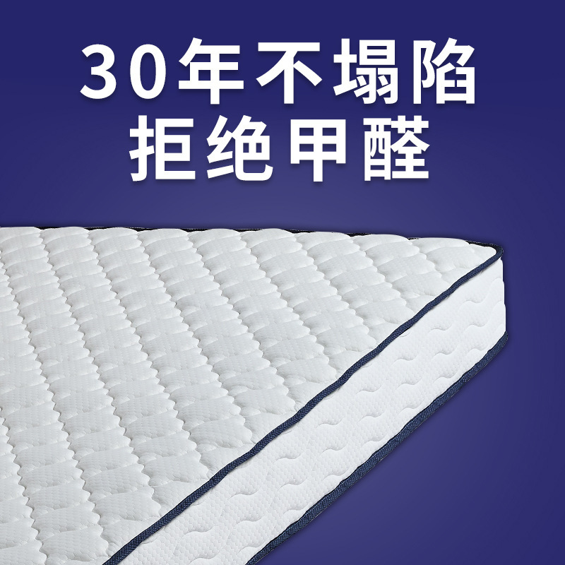 亜輪ホテル家庭用寝室席夢思独立スプリングマットレス軟硬マット民宿マンション記憶綿マットレス|undefined