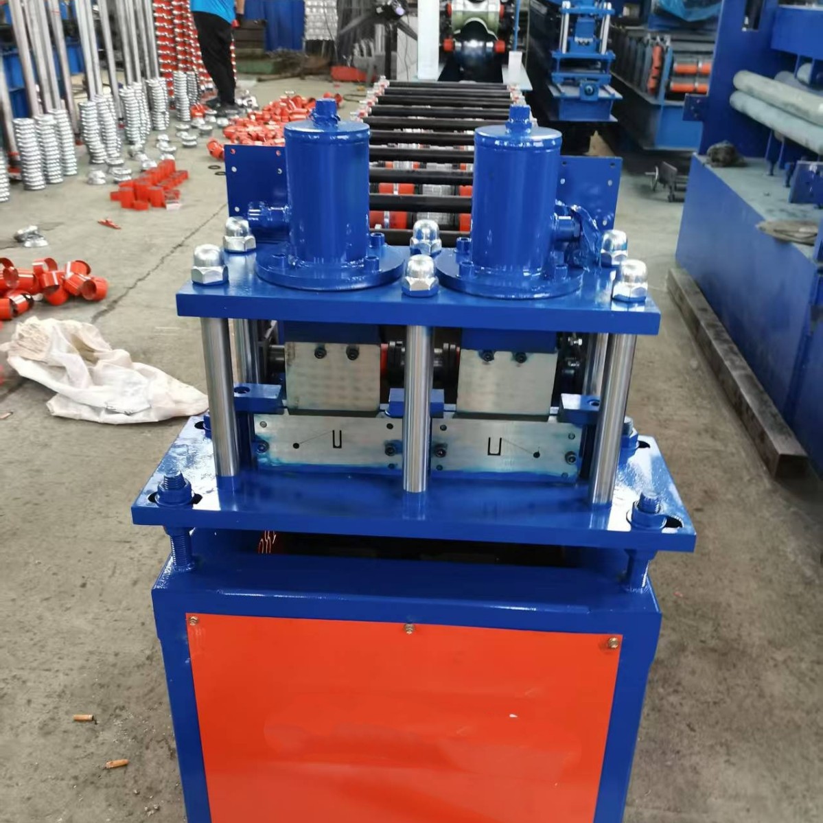 围挡板边梁成型  路政挡板机械 槽型成型机可加工定制 现货齐全