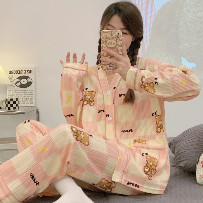 934-24 # 격자 무늬 곰