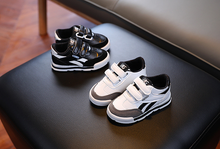 Andningsbara sneakers med kardborre för småbarn och bebisar_voghion.com