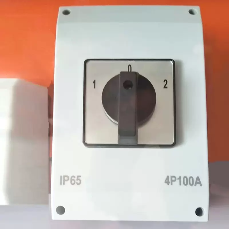 厂家倒顺转换开关型号齐全双电源开关4P100AUKT5防水转换开关