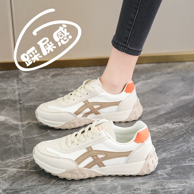 Спортивная и повседневная женская обувь Shit-stomping, осень-зима 2024, новые бархатные туфли Forrest, легкие студенческие кроссовки