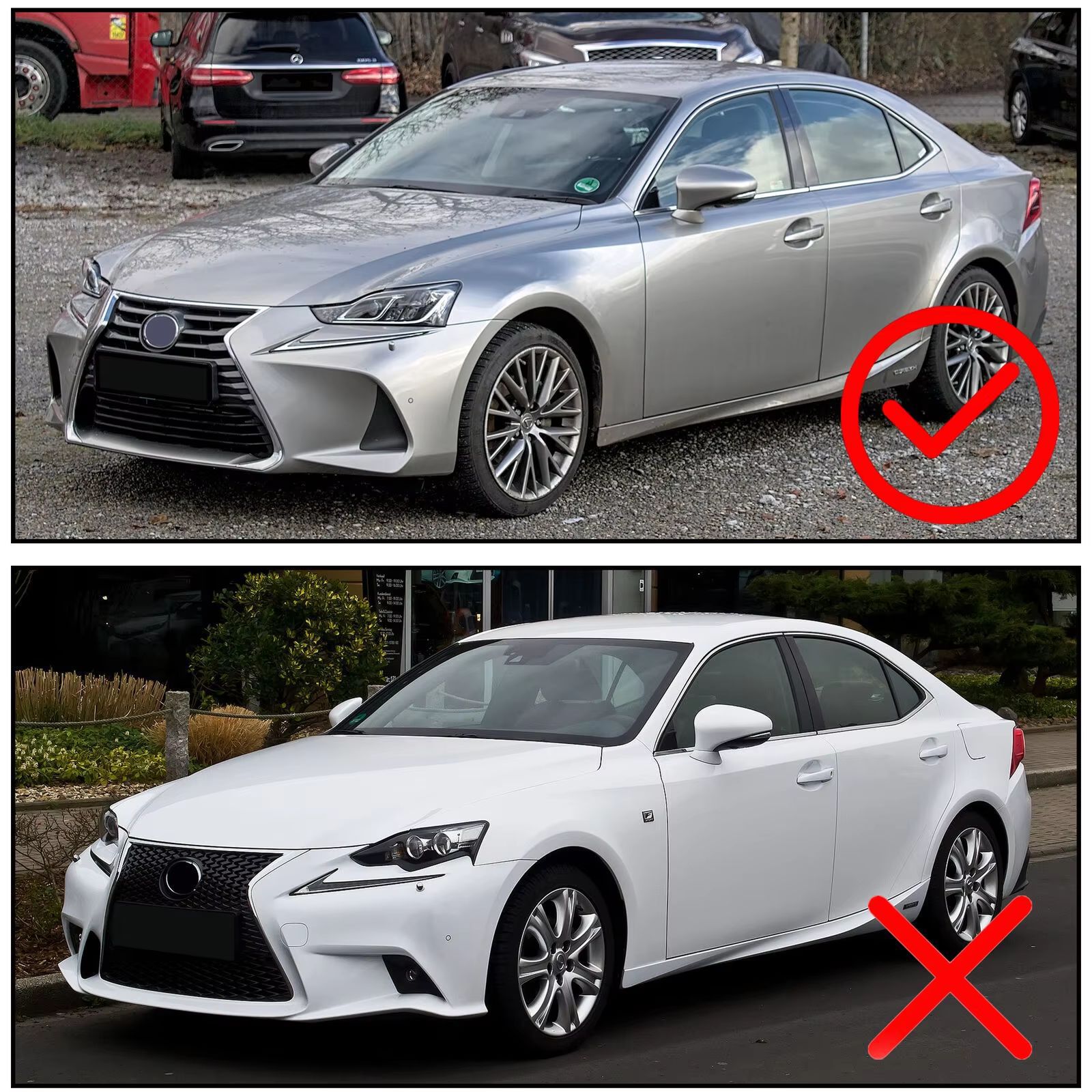 Aplicable a 13 - 20 Lexus IS lámpara diurna modificada Lexus IS300 / 250 lámpara diurna de agua corriente luz de dirección