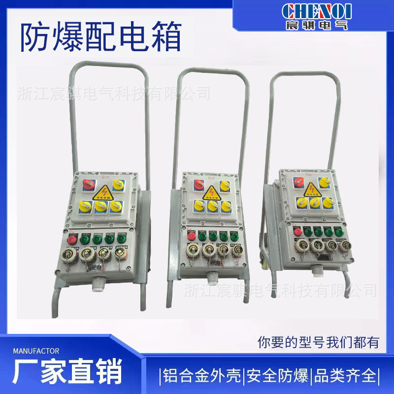 移动式防爆照明控制箱 不锈钢温控仪表箱  立式防爆配电箱
