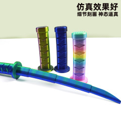 3D打印伸缩重力武士刀网红玩具批发夜市摆摊仿真刀剑个性儿童玩具