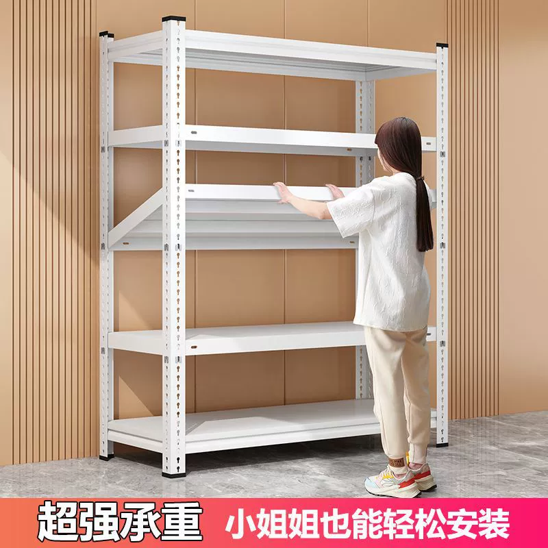 Полки, складские стеллажи, многослойные бытовые стеллажи для хранения, напольные стеллажи для хранения, городские выставочные стеллажи, подвал, склад, кухня, железные полки