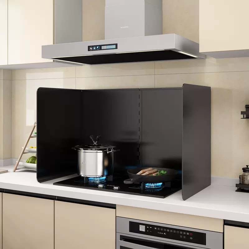 挡油板灶台防油隔板炒菜防油溅挡板煤气灶厨房油烟机围挡板耐高温