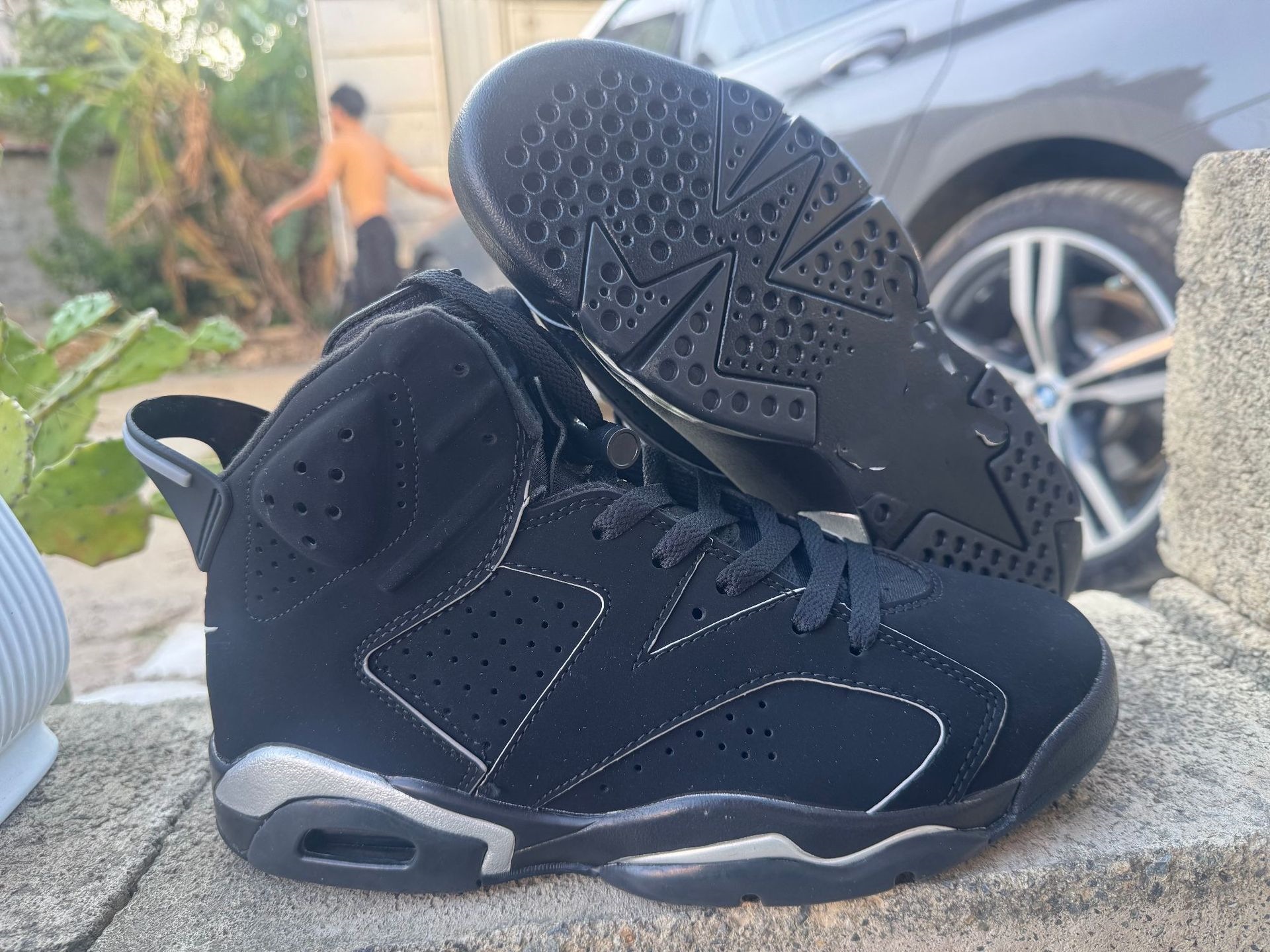 Comercio exterior Putian AJ6 TS verde oliva azul conejo de Carolina del Norte Baco ceniza París aj6 zapatillas deportivas de baloncesto para hombres y mujeres image 29