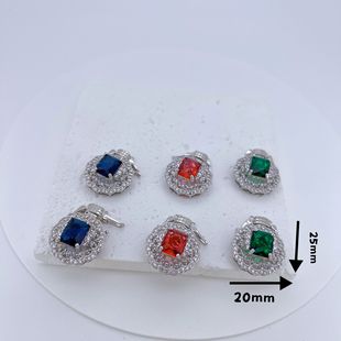 Factory Direct Sales DIY Pearl Connection Green Three-Row Pin Buckle Sweater Chain Necklace Bracelet Copper Plated 18K Real Gold Plated