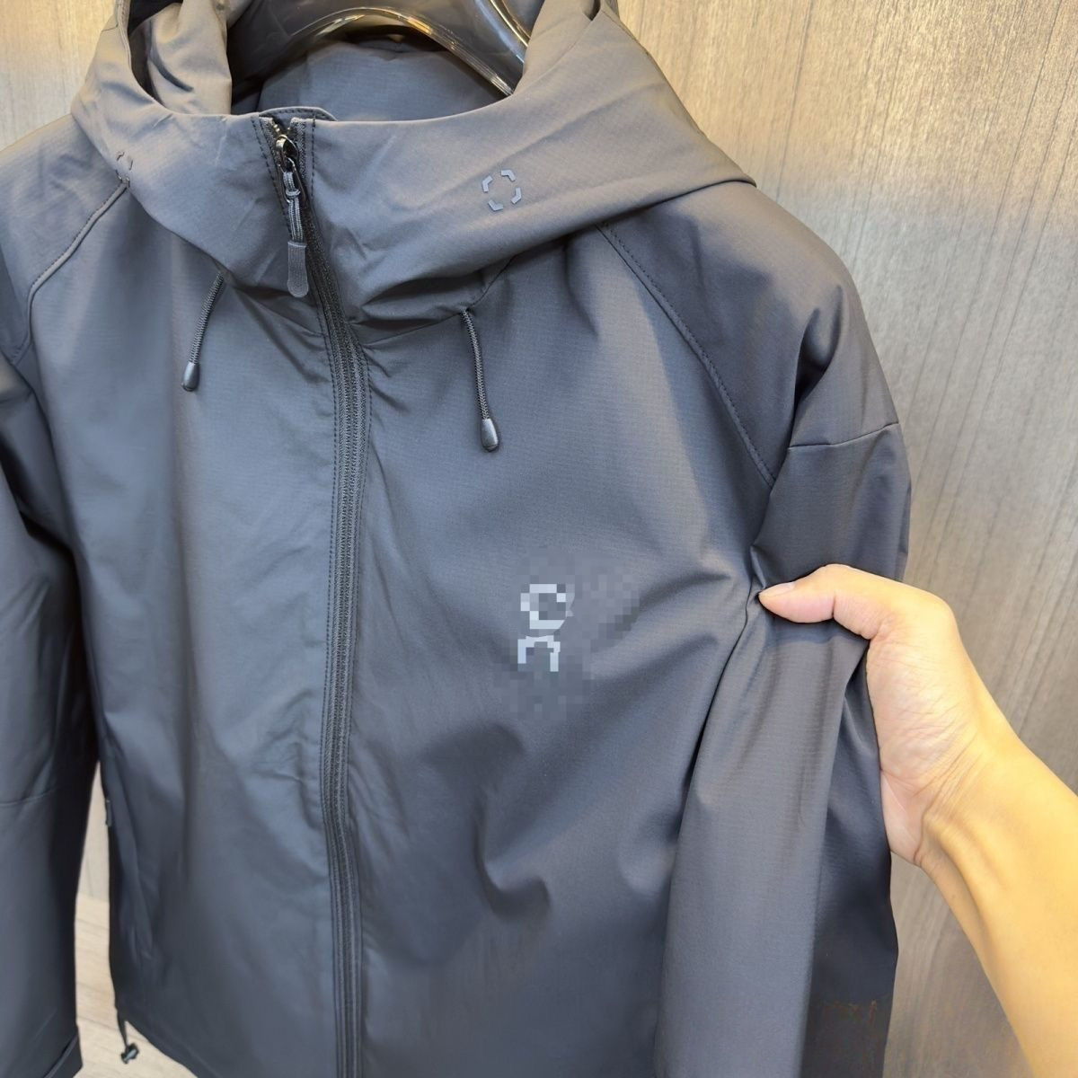 2025 primavera nuevo estilo chaqueta de cuello alto para hombre chaqueta de exterior con capucha chaqueta de algodón fino casual de comercio exterior chaqueta de algodón