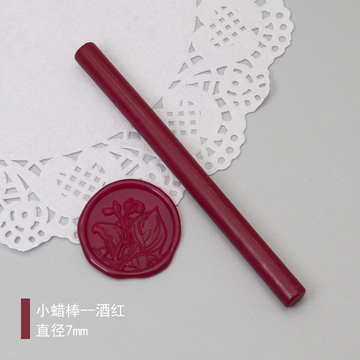 Palo de cera de pintura al fuego 94 colores 10*0,7 cm La barra de cera pequeña redonda se puede mezclar con la pistola de cera se puede utilizar en fábrica al por mayor