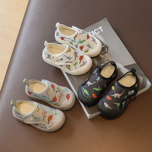 2025 Spring New Kidsren's Kindergarten Shoes Non-Slip Kindergarten Soft-Soled Indoor Shoes for Men and Women Baby Toddler Shoes Autumn