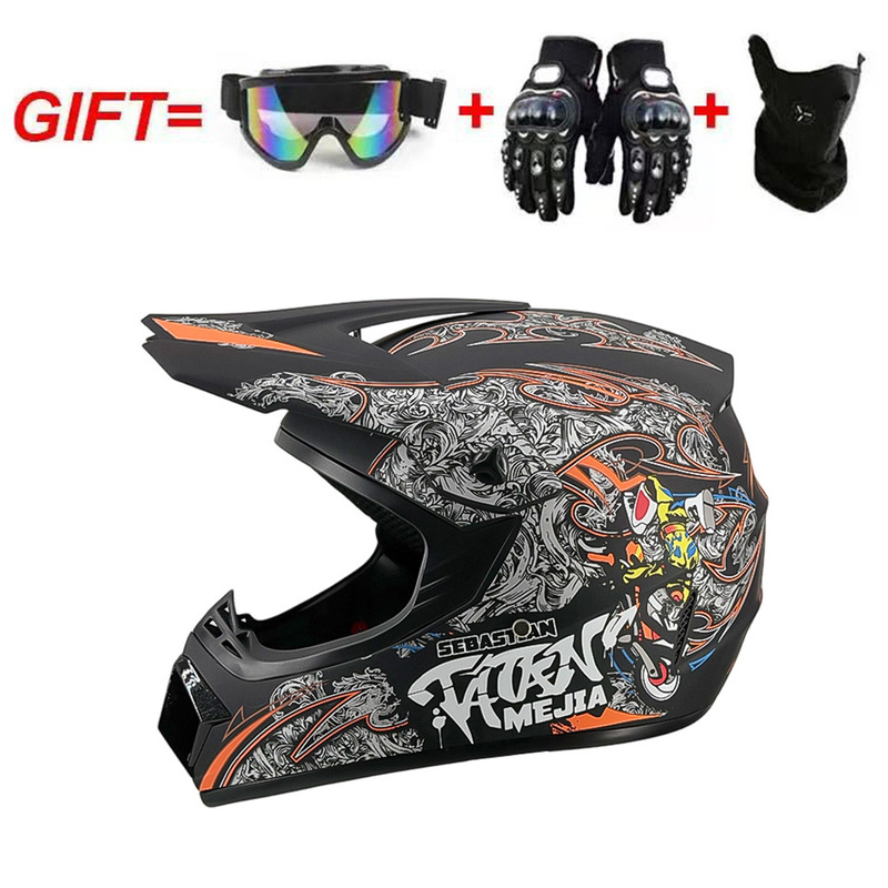Small and Lightweight Abs Off-Road Helmet, Motorcycle Racing Helmet, Breathable and Portable Mountain Bike Helmet