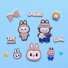 PVC软胶硅胶贴片可爱卡通怪物娃娃diy手机壳鞋花装饰水杯配件