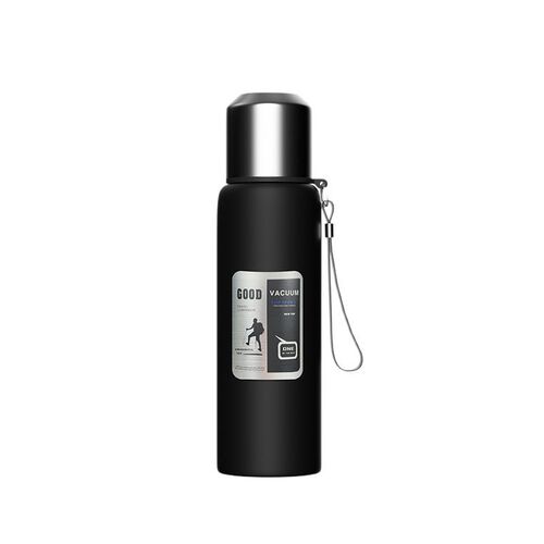 Outdoor Men Large Capacity Full Steel Travel Mug Insulated Cup 316 Stainless Steel Tea Separation Cup Car Portable Water Cup