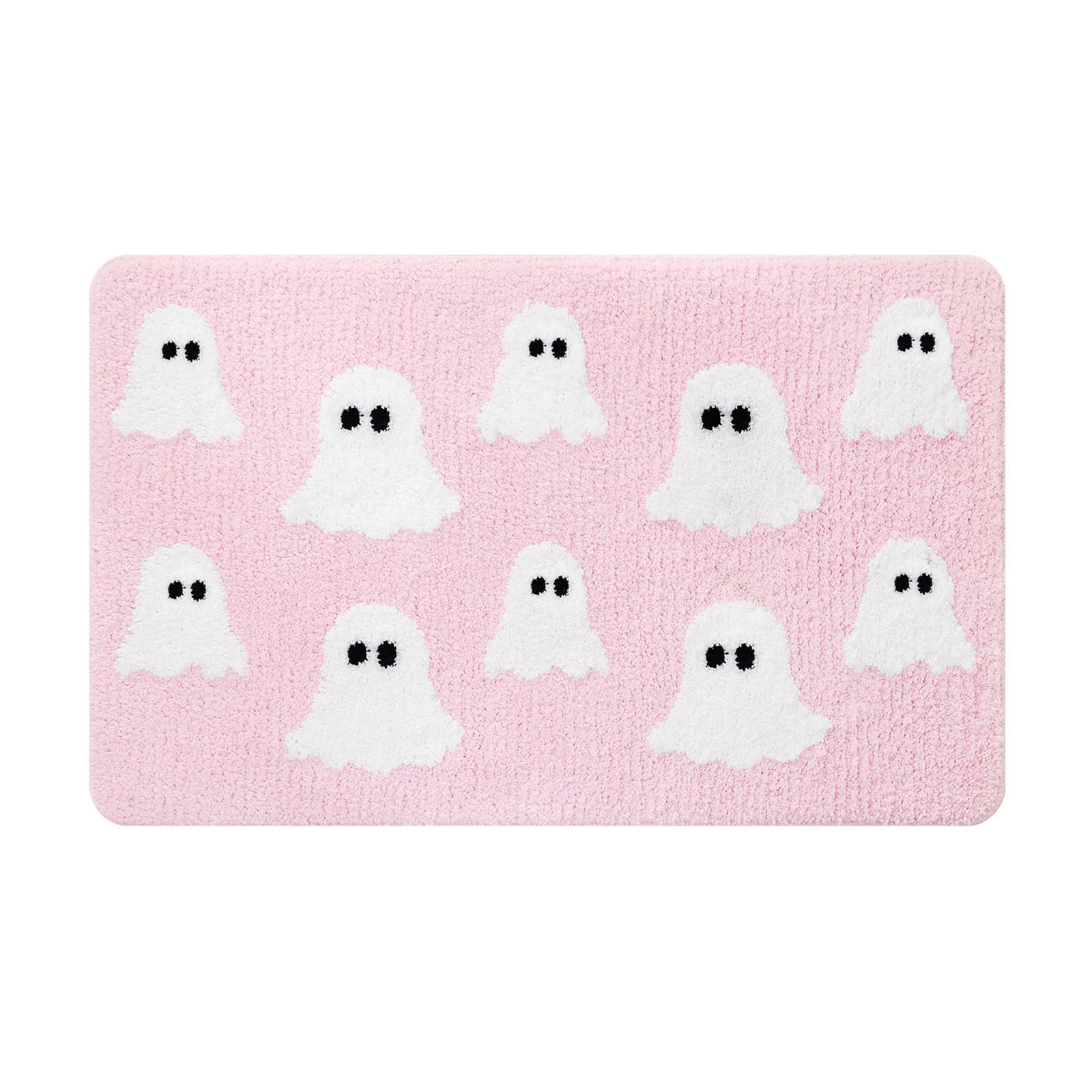 Teppich mit Aufschrift „Hallowmas Independence Day“, rutschfeste Fußmatte für den Eingangsbereich, wasserabsorbierende Matte für Badezimmer und Küche_voghion.com