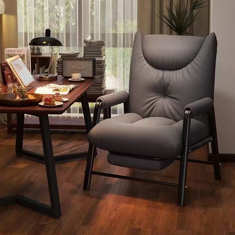 Sillón de sofá, silla de oficina, silla de computadora para el hogar, sillón reclinable, descanso para el almuerzo, sentarse, acostarse, silla de jefe sedentaria cómoda