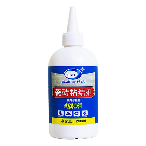 Tile glue strong adhesive replaces cement to repair floor tiles hollow penetration bonding repair wall tiles falling off adhesive