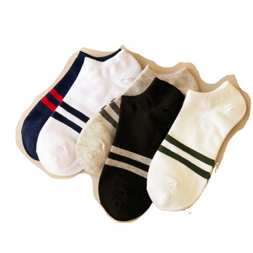Socks men's boat socks solid color mid-calf men's socks short low-top shallow mouth cotton socks casual street stall men's socks