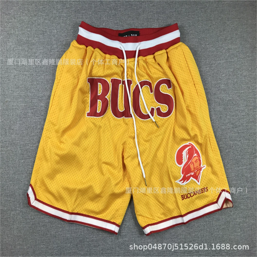 Американские карманные штаны Timberwolves NFL Lakers Clippers Bucks Heat Magic Mavericks Celtics Гортензиевые штаны