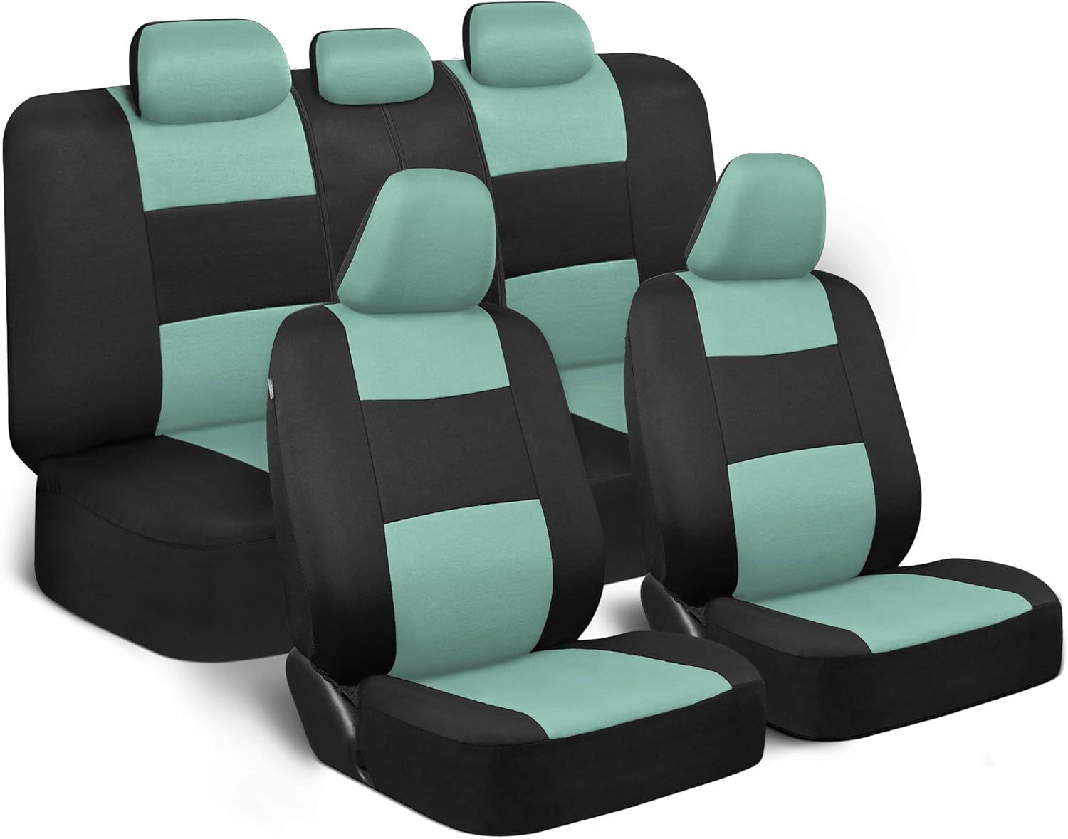 Universal Five-Seater Front and Rear Car Seat Covers, Temu Foreign Trade Export to Russia, Mexico, Cross-Border E-Commerce
