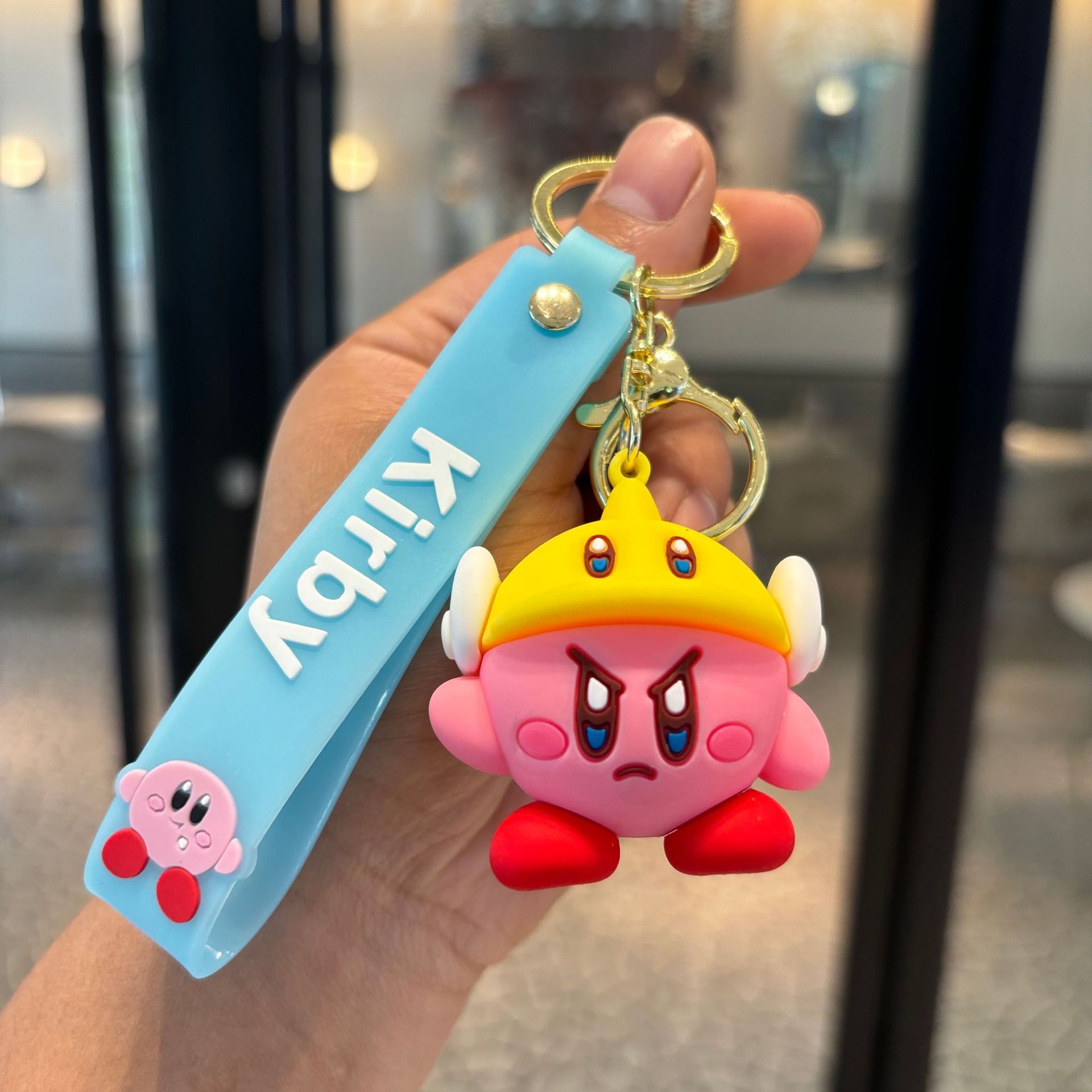 Nuevo Star Card Keychain PVC Muñeca Colgante Bolso de coche Bag Bag