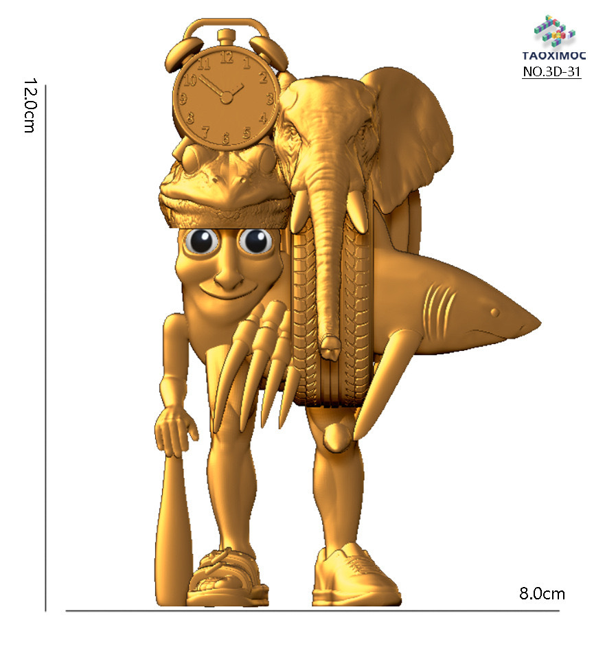 Nuevo producto transfronterizo AI Shanhaijing tung tung sahur