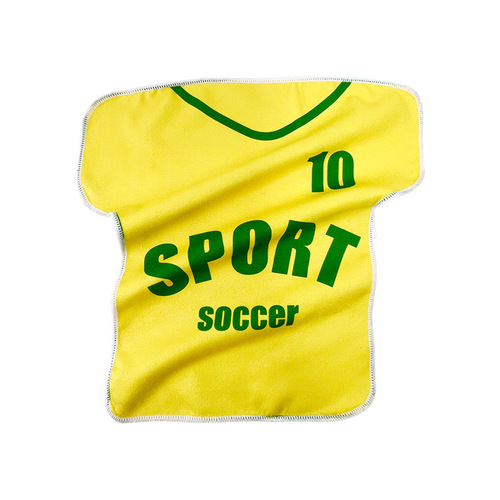 Sportswear Lycra Towel Wholesale Fiber Print Rally Towel Soccer Fan Support Sports Event Trade Towel