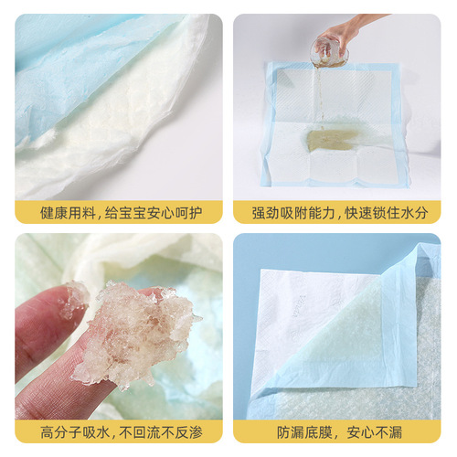 Pet diaper pad, dog diaper, diaper pad, thickened diaper, deodorizing cat and dog training toilet supplies
