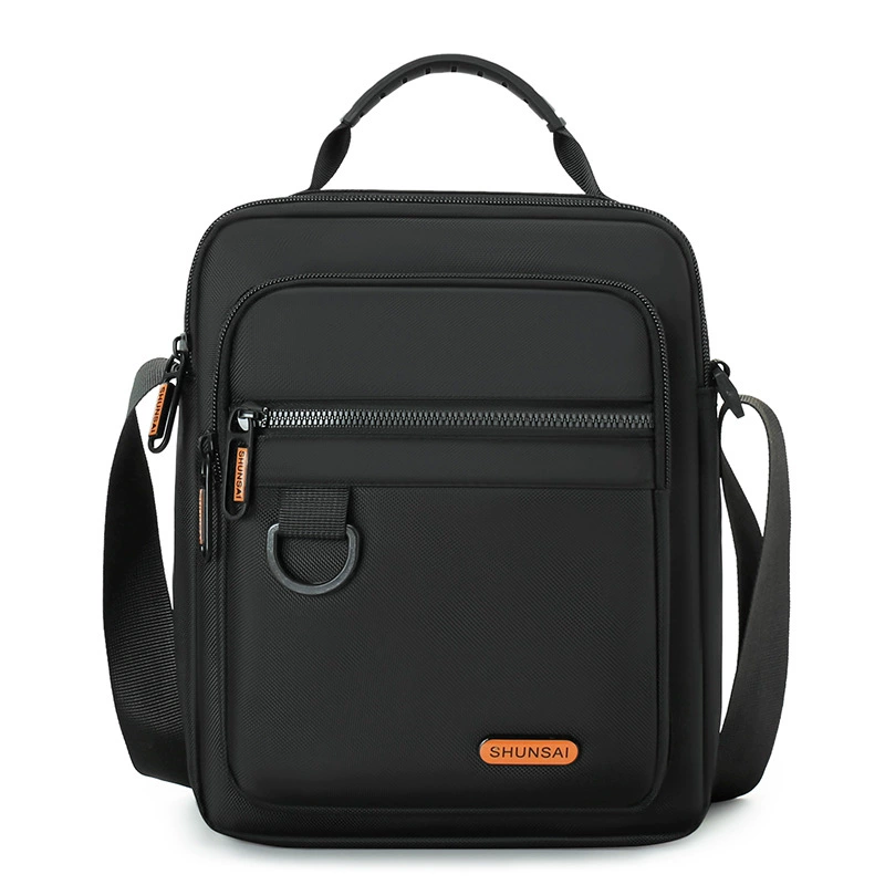 Men's trend shoulder bag, nylon one-shoulder bag, handheld hand loop bag, autumn, trend of season