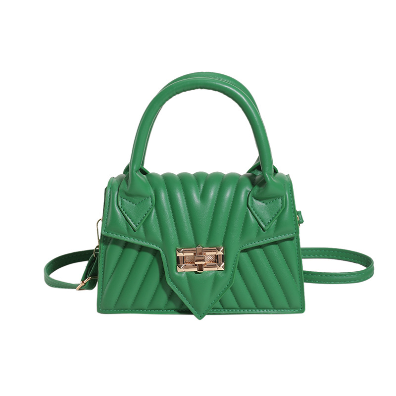 Textura 2025 nueva moda de impresión de estilo extranjero rotary-lock mochila de hombro casual color caramelo bolso de mano de mujer