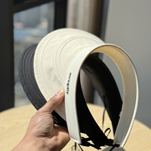 新款遮阳帽子女2025夏天防紫外线运动大帽檐太阳帽空顶防晒鸭舌帽