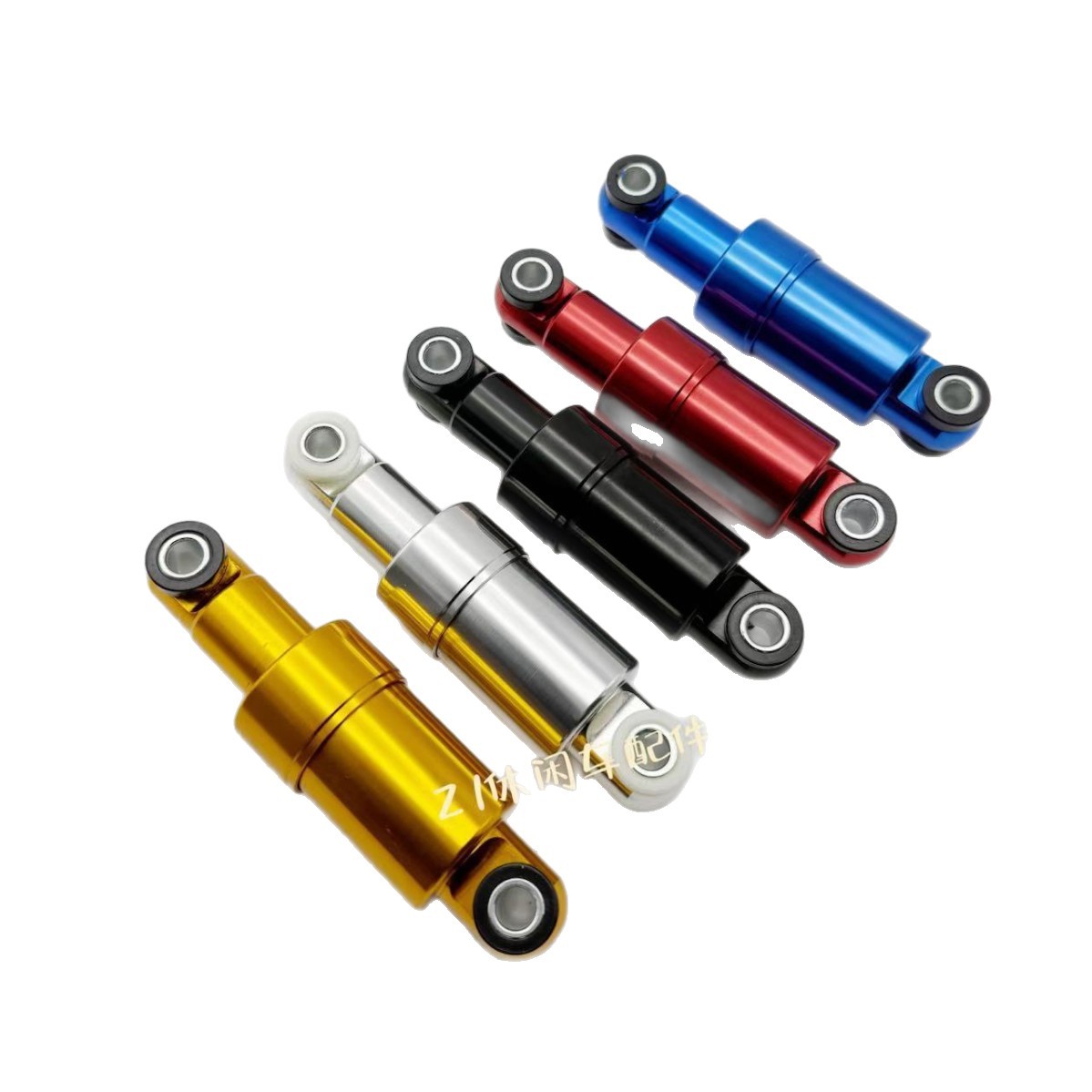 Xilop Electric Scooter Rear Fork Rear Shock Absorber Multi-Color Rear Spring Shock Absorber Hole Distance 110mm mm Universal