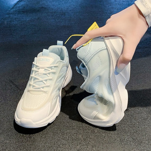 Running Shoes for Women, Student 2025 New Trendy Women's Shoes, Spring & Fall Lightweight Soft Sole Shock-Absorbing Comfortable Sports Shoes Ins Trend