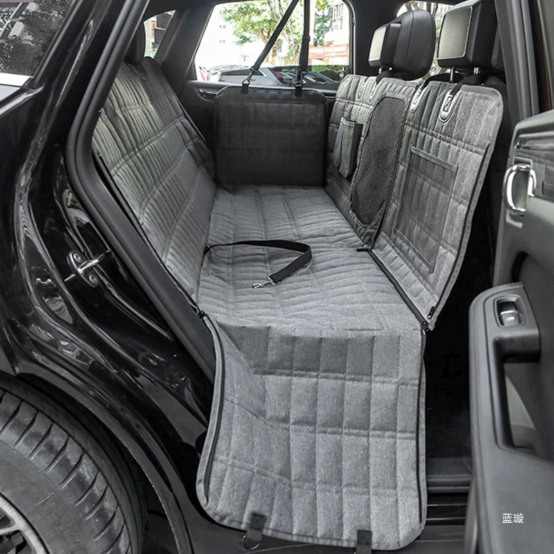 Подушка для автомобиля для домашних животных Задняя подушка для собак на заднем сиденье для автомобильных сидений Водонепроницаемая и грязная подушка для сидения