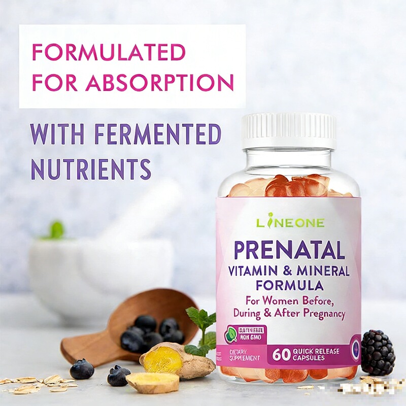 Cross-Border Amazon Bestseller Prenatal Vitamin Gummy
