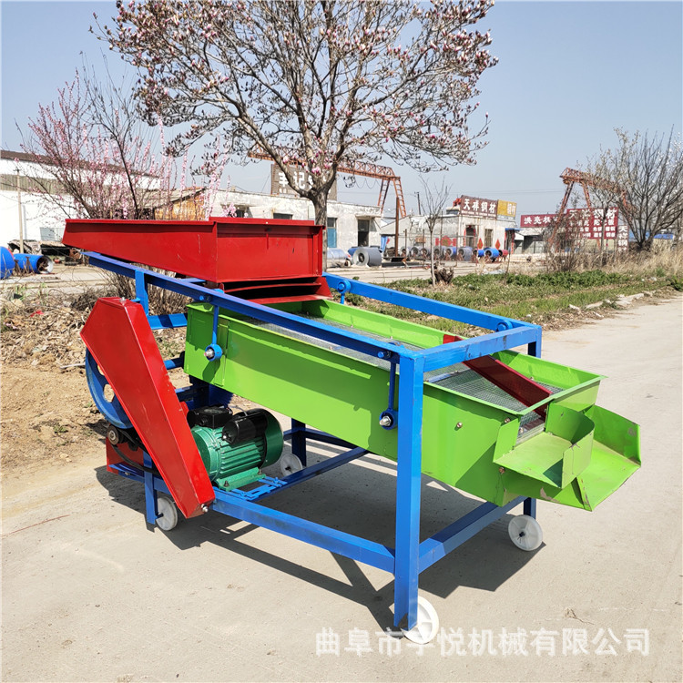 电动粮食筛选机 水稻谷物精选机 油菜种子清理筛