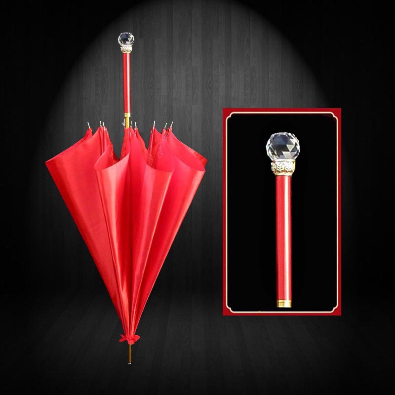 Boda paraguas rojo paraguas de la boda festivo boda novia paraguas simple mango largo estilo antiguo boda chino paraguas rojo paraguas de la boda