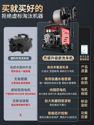 Super-Powerful Floor Washing Artifact Car – Car washing machine
