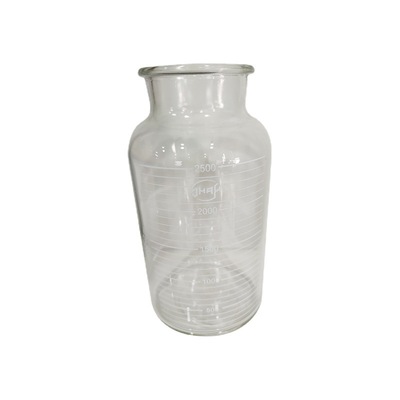 斯曼峰电动吸引器配件：储液瓶2.5L吸痰负压引流广口玻璃瓶原装