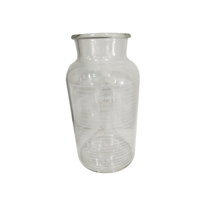 斯曼峰电动吸引器配件：储液瓶2.5L吸痰负压引流广口玻璃瓶原装