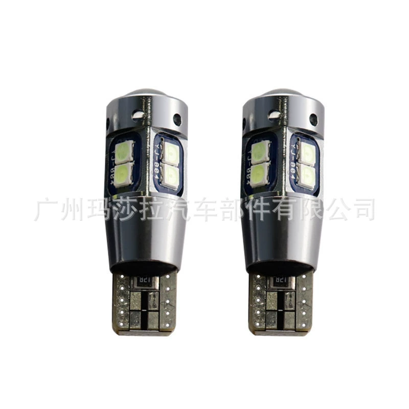 Автомобильный светильник LED T10 3030 10SMD, фонарь, свет для чтения, W5W, высокая яркость
