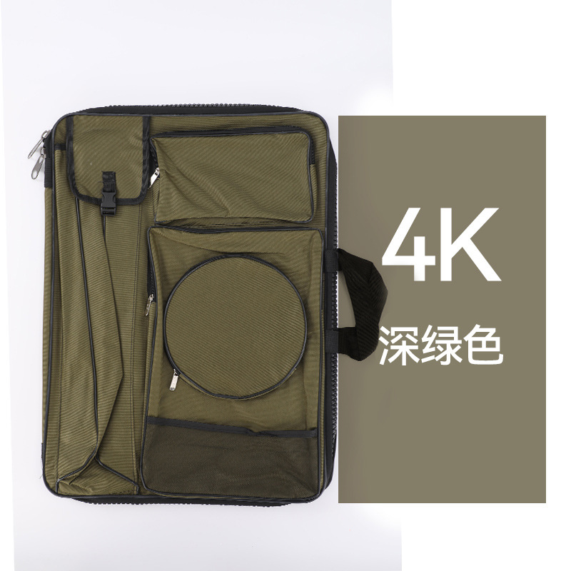 4K8K Bolsa de dibujo impermeable para estudiantes de arte Bolsa de mesa de dibujo para estudiantes multifuncional Prueba de arte Bolsa de dibujo para bocetos al aire libre Se puede imprimir