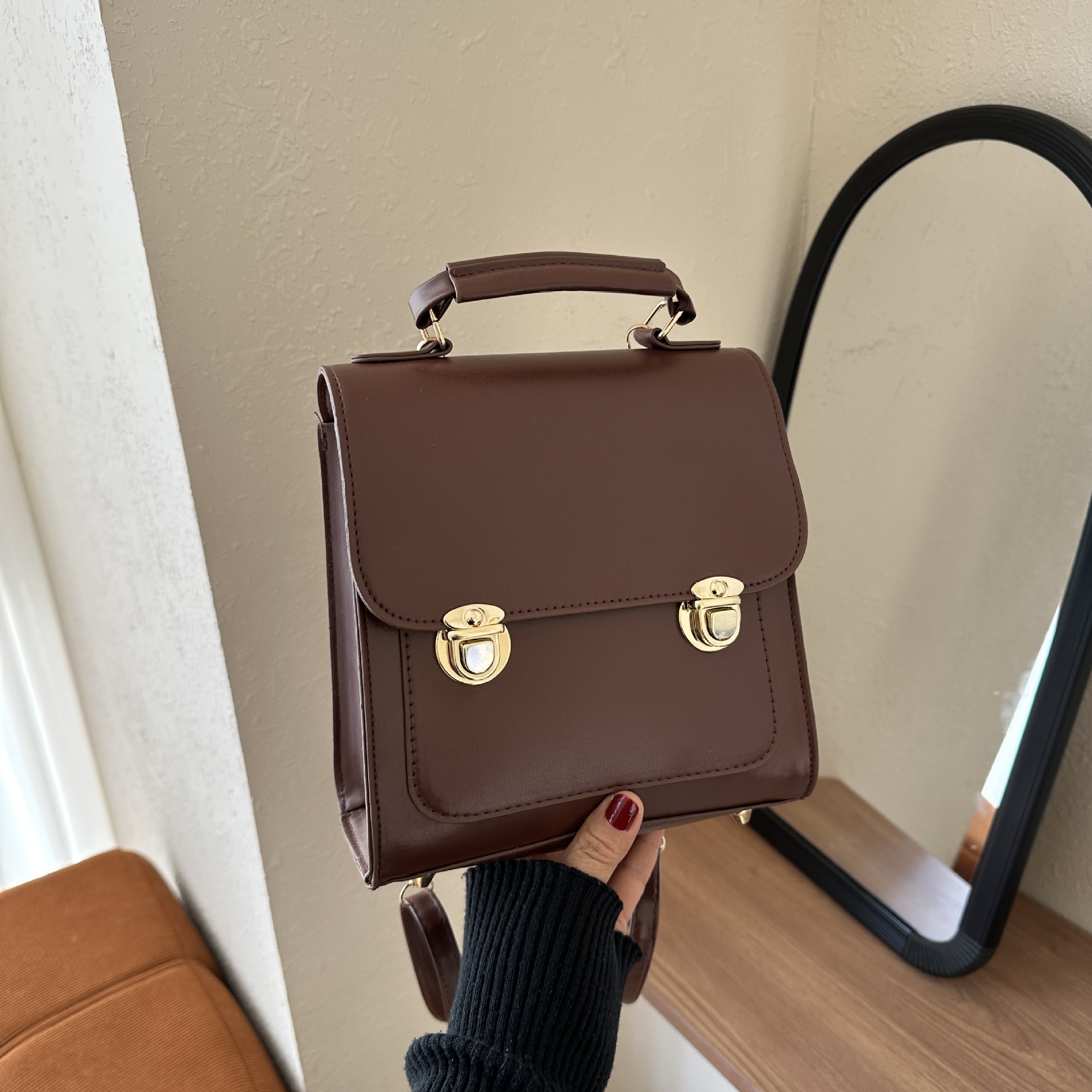 Venta al por mayor 2023 nueva versión coreana de celebridades de Internet ins bolso de mensajero de un solo hombro de alta gama bolso de moda de estilo de alto valor