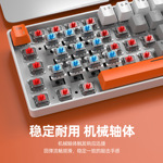 Механическая клавиатура подходящий для игр, механический ноутбук, T60, Россия