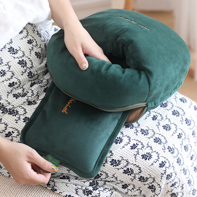 暖腳寶充電熱水袋床上睡覺用被窩辦公室桌下取暖器保暖套足神器