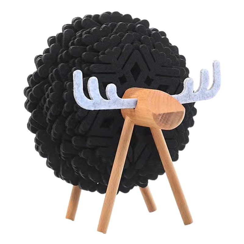 Estera de aislamiento resistente a altas temperaturas ceremonia del té taza de té estera de mesa absorbente estera de fieltro estera de cordero decoración de escritorio