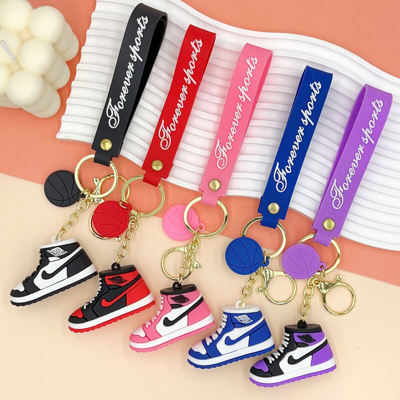 Creative Aj Sneakers Couple Model Nike Stereo Keychain Shoe Pendant Men and Women Couple Pendant Gift Wholesale